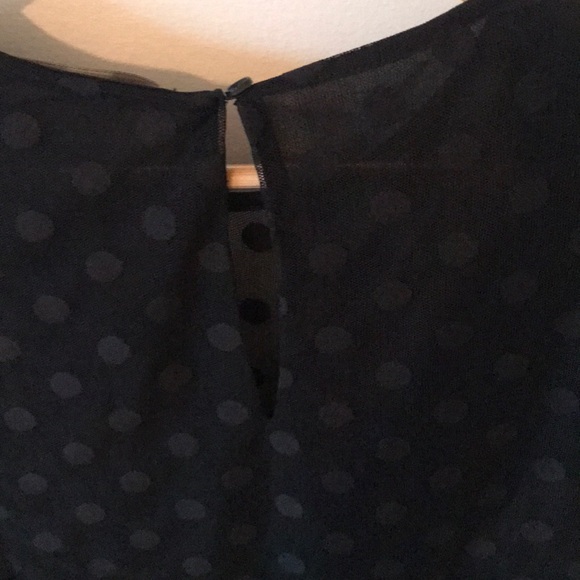 Polka dot long sleeve top - Picture 3 of 4